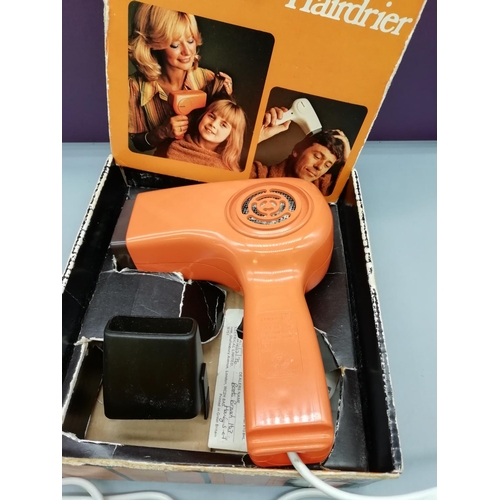 251 - Vintage Philips Lightweight Hairdrier - Boxed. All proceeds from this Lot to Centrepoint Charity.