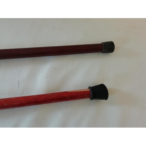 281 - Walking Sticks (2). 78cm and 90cm.