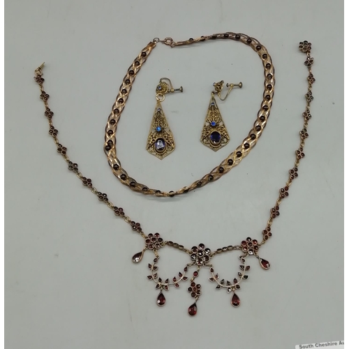 314 - Quantity of Old Costume Jewellery including Earrings.