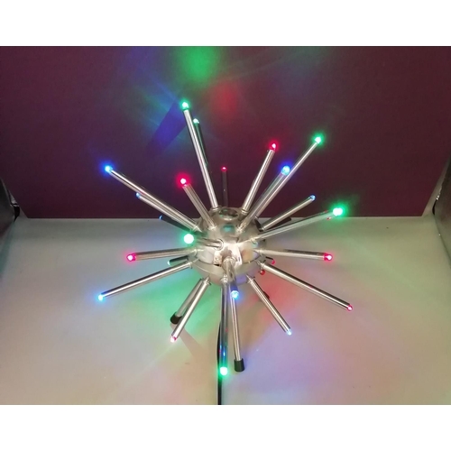 369 - Retro/Sputnik Chrome Lamp.