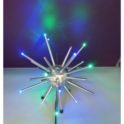 369 - Retro/Sputnik Chrome Lamp.