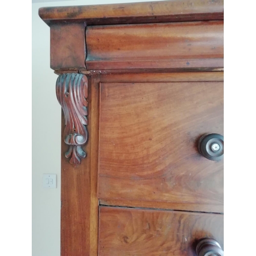 383 - Old Set of Drawers/Writing Bureau. 120cm High, 122cm Wide, 48cm Deep. This Lot is Collection Only.