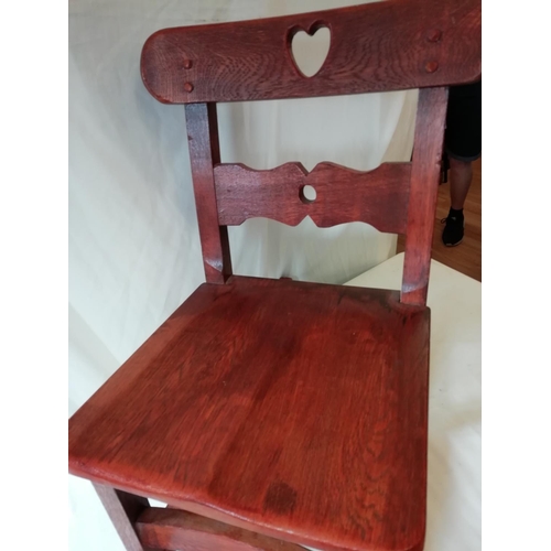 622 - Child's Wooden Rocking Chair. This Lot is Collection Only.