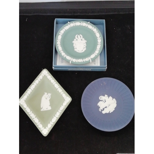 636 - Wedgwood Jasper Pin Dishes - Assorted Colours (5).