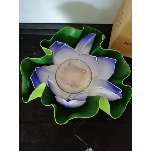 702 - Solar Lotus Light.