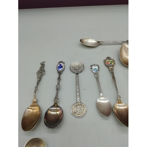 96 - Quantity of Collectors Spoons including Continental Silver.