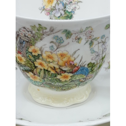 426 - Royal Doulton Brambly Hedge 'Spring' Trio.