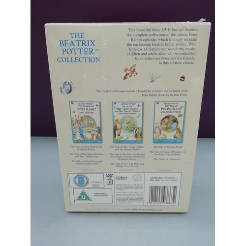 486 - Beatrix Potter 3 DVD Box Set. New and Sealed.