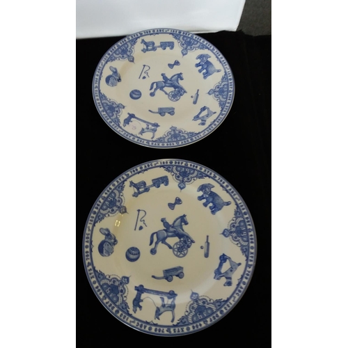 55 - Spode 'Edwardian Childhood' Plates (4).