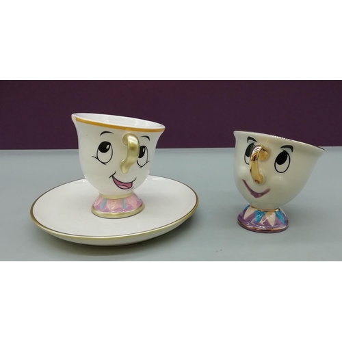 720 - Disney Chip Cup and Disney Chip on Saucer.