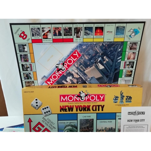 742 - New York City Monopoly Game. Sealed Packets.