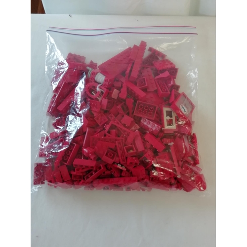 744 - 3 Bags of Lego.