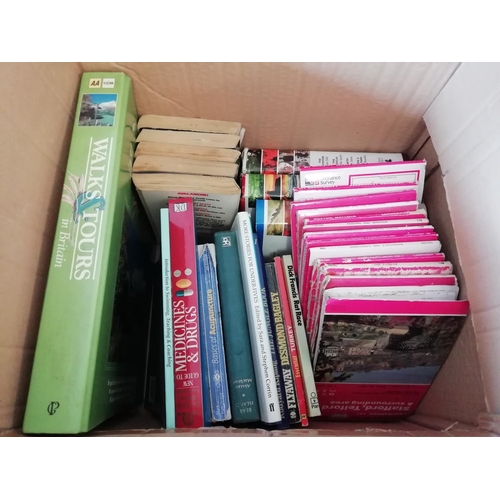 758 - Box of Books and Maps.