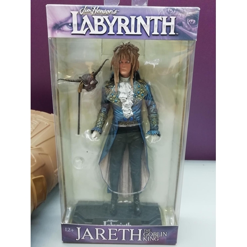 771 - Labyrinth 'Jareth' Doll plus Avengers Gauntlet.