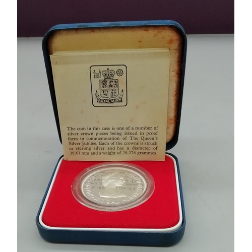 134 - Royal Mint Silver Proof Twenty Five Pence, Bailiwick of Jersey Coin with Case and Certificate of Aut... 