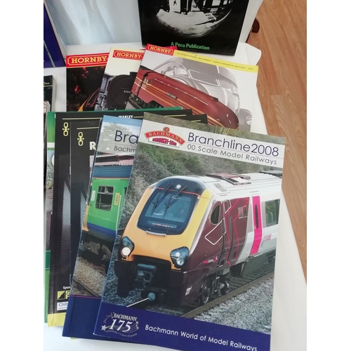 135A - Box of Model Railway Magazines and Books.