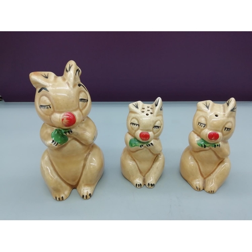 15 - Langdale 'Rabbit' Cruet Set (3).