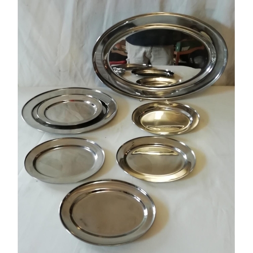 160A - Stainless Steel Meat Plates