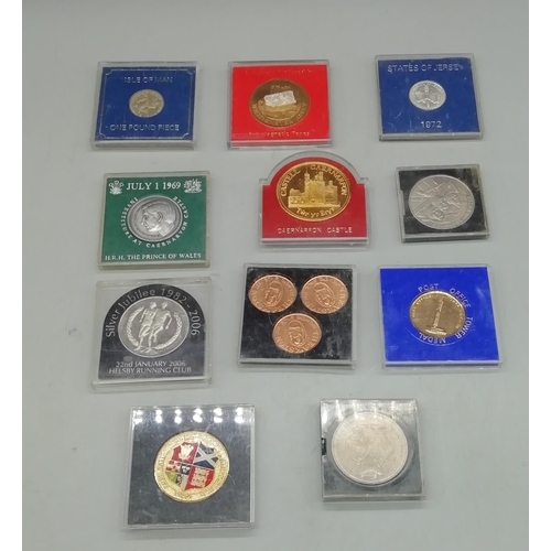 161 - Collection of Commemorative Coins and Medal.