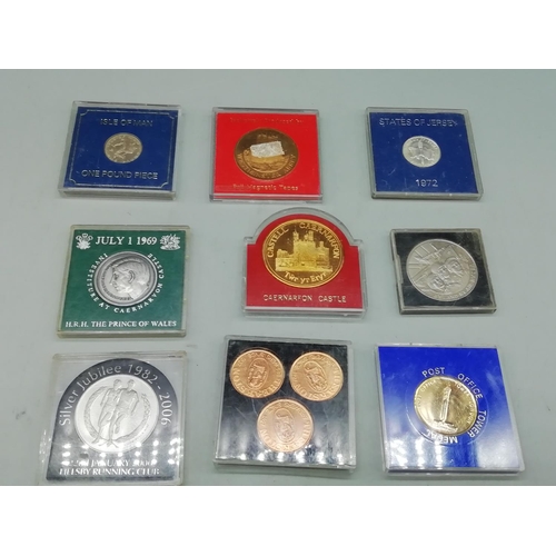 161 - Collection of Commemorative Coins and Medal.