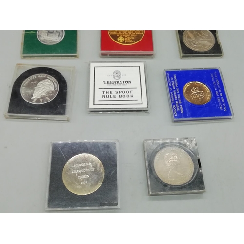 161 - Collection of Commemorative Coins and Medal.