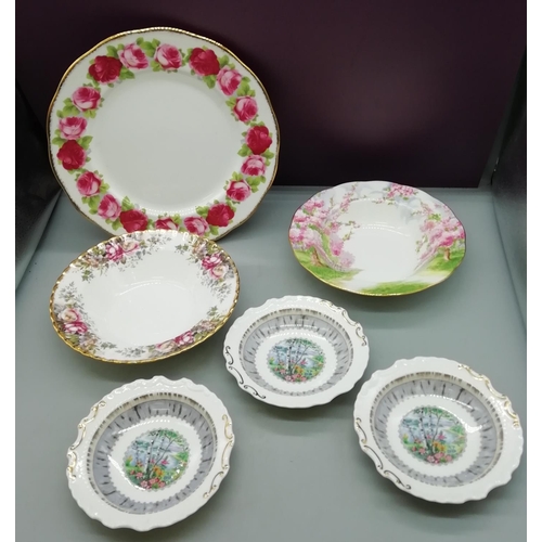 205 - Royal Albert Items including 'Silver Birch', etc (6).