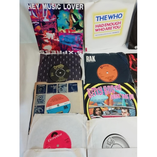 22 - Box of Assorted Singles including The Who/Mud/ELO/Bryan Ferry/the Jackson 5 and many more. Approx 10... 