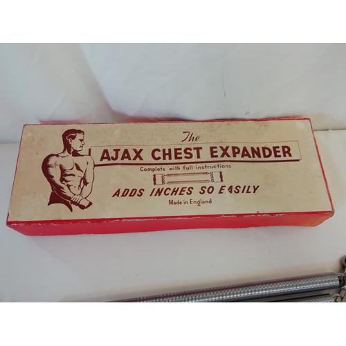 246 - Vintage 1950s 'Ajax Chest Expander' in Original Box.