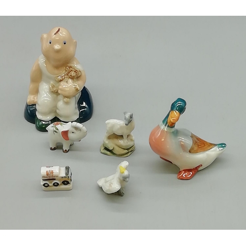 250 - Selection of Ornaments including Wade Animals and Beswick Duck.