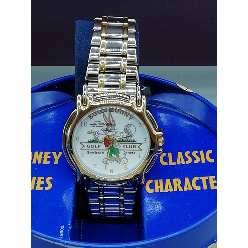 28 - Disney Loonet Tunes 'Bugs Bunny Golf Club' Watch in Original Tin.