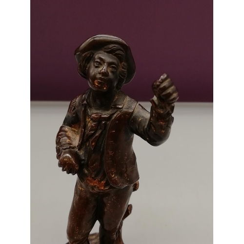 283 - Metal Model of a Gentleman. 13cm High.