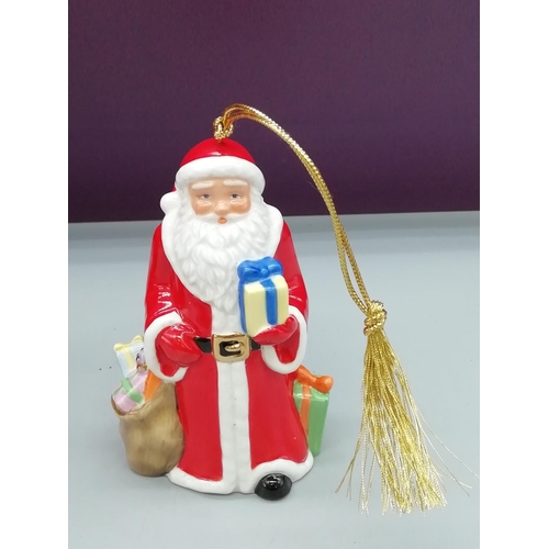 292 - Aynsley Santa Claus Tree Decoration - Boxed.