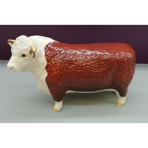 35 - Beswick Model of Hereford Bull 'Champion of Champions'.