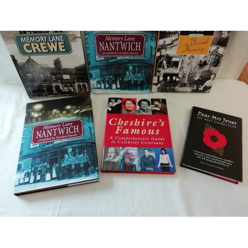 85A - Box of Local History (Crewe and Nantwich) Books.