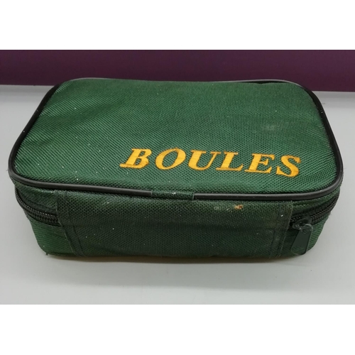 88 - Set of Cased Boules.