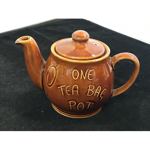 145 - Sylvac One Teabag Teapot 5427