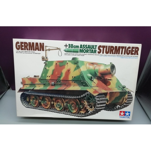 174 - Tamiya 1:35 Scale German Sturmtiger - Boxed.