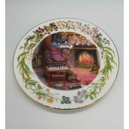 AYNSLEY England 18cm プレート　5枚 Aynsley 'Wind in the Willows' 18cm Plates (5).