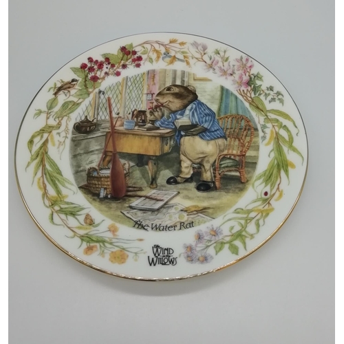 Aynsley 'Wind in the Willows' 18cm Plates (5).