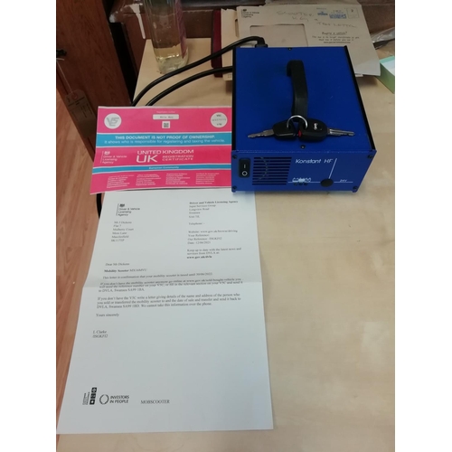 140A - Vision Mobility Scooter. Road Registered. New Battery. With Log Book, Taxed, Charger and 2 Keys. W/O... 