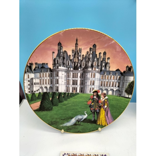 42 - Boxed Collectors Plaques 'Romantic Castles of Europe' (4) - Boxed.