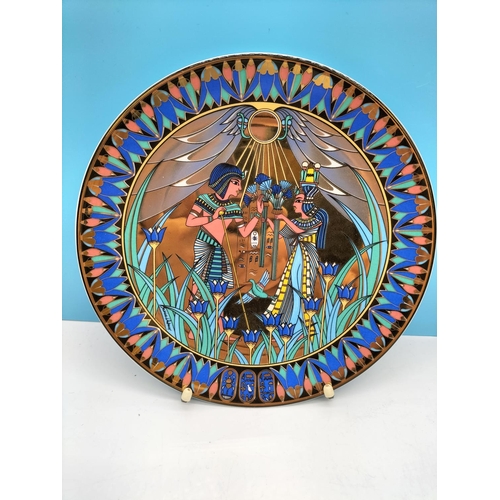43 - Royal Worcester 'Legends of the Nile' Egyptian Plaques (4) - Boxed.