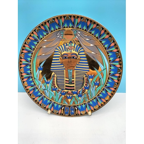 43 - Royal Worcester 'Legends of the Nile' Egyptian Plaques (4) - Boxed.