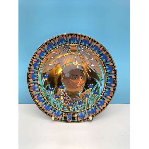 43 - Royal Worcester 'Legends of the Nile' Egyptian Plaques (4) - Boxed.