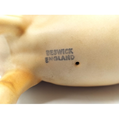 5 - Beswick Model of a Palomino in a Matt Finish. 17cm High x 19cm.