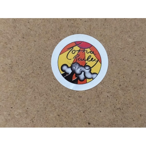 85A - Framed Lorna Bailey Print. Signed. 43cm x 33cm.