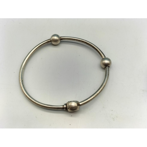 55 - 925 Silver Bangles (2) 33 Grams.