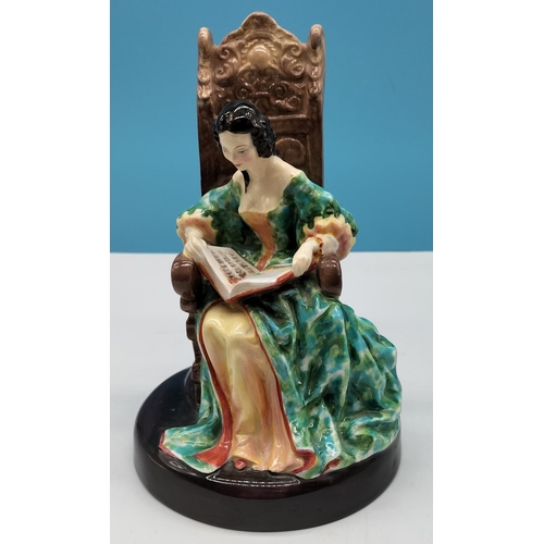12 - Royal Doulton 18cm Figure 'The Leisure Hour' HN 2055.