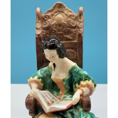 12 - Royal Doulton 18cm Figure 'The Leisure Hour' HN 2055.