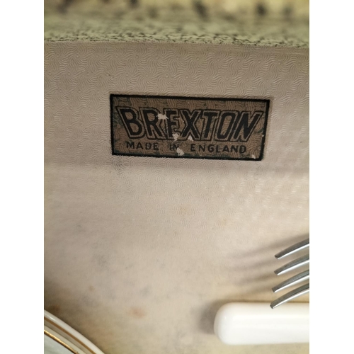 100 - Vintage Brexton Picnic Set in Case.